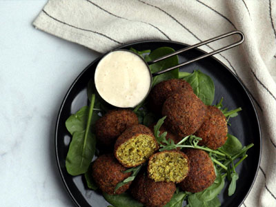 Herb Infused Falafel