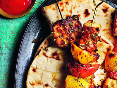 Halloumi Skewers
